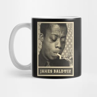 brown cream James Baldwin #21 Mug